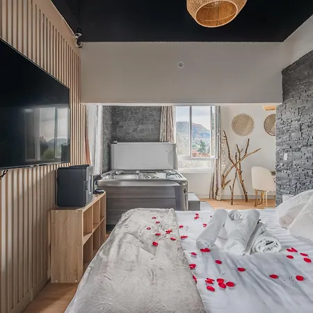Cocoon Du Jacuzzi-wifi-parking * Charavines